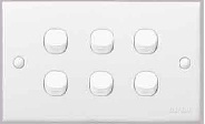 6 GANG 2 WAY SWITCH