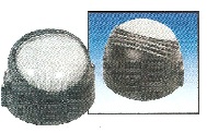 BOLL ICE 60W HITAM BULAT 1/2 MATA
